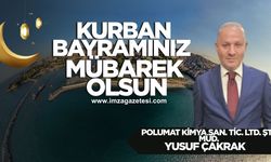 Yusuf Çakrak Kurban Bayramı mesajı...