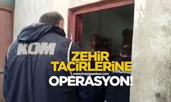Zehir tacirlerine operasyon