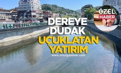 Zonguldak’taki dereye dudak uçuklatan yatırım!