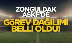 Zonguldak ASKF'de görev dağılımı belli oldu