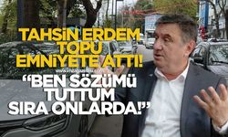 Zonguldak Belediye Başkanı Tahsin Erdem topu Zonguldak İl Emniyet Müdürüne attı! “Ben sözümü tuttum sıra onlarda”