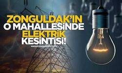 Zonguldak'ın O Mahallesinde Elektrik Kesintisi!