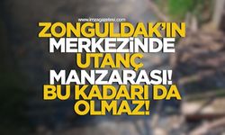Zonguldak'ın Merkezinde Utanç Manzarası! Bu Kadar da Olmaz!