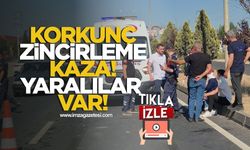 Korkunç Zincirleme Kaza! Yaralılar Var!