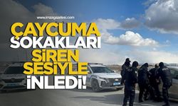 Çaycuma sokakları siren sesleriyle inledi!