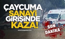 Çaycuma sanayi girişinde kaza!