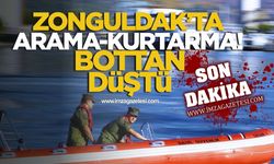 Zonguldak'ta denizde bottan düştü! Arama kurtarma ekipleri olay yerinde!