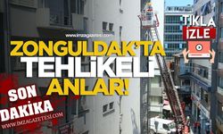 Zonguldak Vergi Dairesi'nde Tehlikeli Anlar!