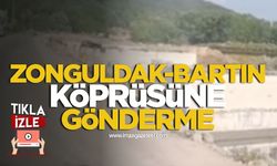 Zonguldak-Bartın Köprüsüne Mizahi Gönderme... "Aşkımız Bu Köprü Gibi Hiç Bitmesin!"