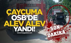 Çaycuma OSB'de Alev Alev Yandı!