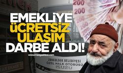 Zonguldak'ta Emekliye Ücretsiz Ulaşım Darbe Aldı!