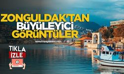Zonguldak'tan Büyüleyici Görüntüler! Liman ve Karadeniz Mavisinin Drone Şöleni...