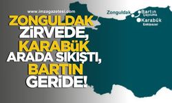 Zonguldak Zirvede, Karabük Arada Sıkıştı, Bartın Geride!