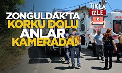 Zonguldak’ta Korku Dolu Anlar Kamerada!