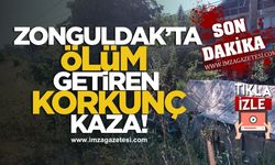 Zonguldak'ta ölüm getiren korkunç kaza!