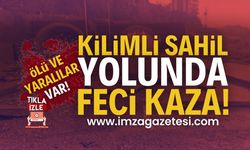 Zonguldak Kilimli Sahil Yolunda Feci Kaza | Zonguldak haber