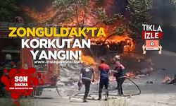 Zonguldak’ta Korkutan Yangın! Büyük Paniğe Neden Oldu!