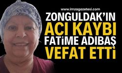 Zonguldak'ın Acı Kaybı: Fatime Adıbaş Son Yolculuğuna Uğurlandı | Zonguldak haber