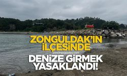 Zonguldak'ın ilçesinde denize girmek yasaklandı