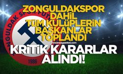 Zonguldakspor dahil 3.Lig'in tüm Kulüp Başkanları toplandı!