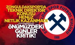 Zonguldakspor'da teknik direktör konusu henüz netleşmedi! Önümüzdeki günler kritik