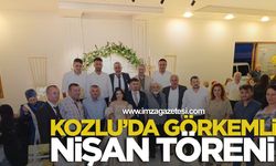 Kozlu’da Görkemli Nişan Töreni