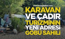 Karavan ve çadır turizminin yeni adresi: Göbü Sahili