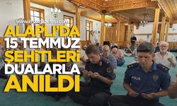 Alaplı'da 15 Temmuz Şehitleri Dualarla Anıldı