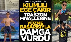 Kilimlili Ege Çakır Trabzon Finallerine Yüzme Başarısıyla Damga Vurdu