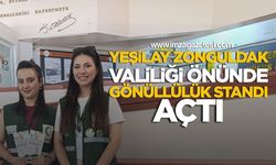 Yeşilay Zonguldak Valiliği’nde Gönüllük Standı Açtı: YEDAM Hizmetleri Tanıtıldı