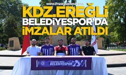 KDZ. Ereğli Belediyespor'da İmzalar Atıldı