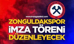 Zonguldakspor imza töreni düzenleyecek