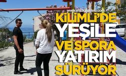 Kilimli’de Yeşile ve Spora Yatırım Sürüyor