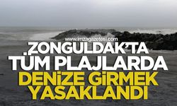 Zonguldak’ta tüm plajlarda denize girmek yasaklandı!