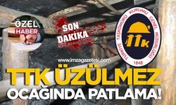 TTK Üzülmez ocağında patlama!