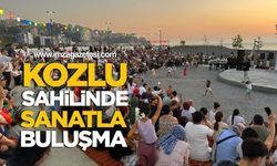 Kozlu Sahilinde Sanatla Buluşma: Amfi Tiyatro Açılışı Coşkuyla Kutlandı