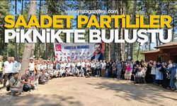 Saadet Partililer Piknikte Buluştu