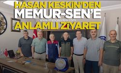 Orman Bölge Müdüründen Memur-Sen’e Anlamlı Ziyaret