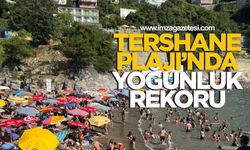 Plajlar Doldu: Tersane Plajı'nda Yoğunluk Rekoru!