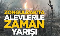 Zonguldak’ta Alevlerle Zaman Yarışı!