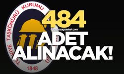 484 adet alacak!