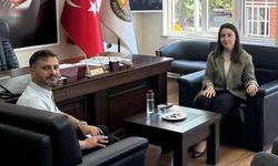 Kaymakam Demirer’den Belediye Başkanı Palabaş’a ziyaret…