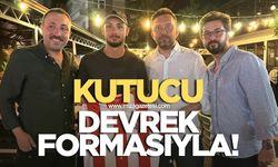 Ahmed Kutucu'ya Devrek Belediyespor forması hediye edildi