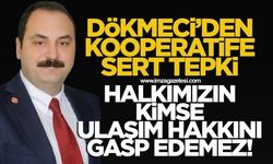 ALTUĞ DÖKMECİ’DEN HALK OTOBÜSLERİ KOOPERATİFİNE SERT TEPKİ: “HALKIMIZIN ULAŞIM HAKKINI KİMSE GASP EDEMEZ"