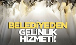 Belediyeden uygun fiyatlı gelinlik hizmeti