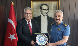 ESKİ ZONGULDAK EMNİYET MÜDÜRÜ FAHRİ AKTAŞ’TAN MEHMET YAPICI’YA ZİYARET