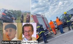 Almanya'dan memleketi Zonguldak'a gelirken kaza geçirdiler!