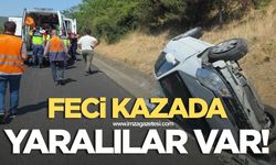 Feci kazada 2'si çocuk 4 yaralı