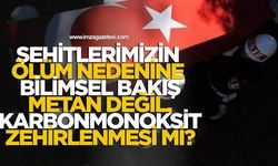 Şehitlerimizin Ölüm Nedeni̇ne Bi̇li̇msel Bakış: Metan Deği̇l, Karbonmonoksi̇t Zehi̇rlenmesi̇ Mi̇?