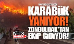 Karabük'te Orman Yangını: Zonguldak Desteğe Gidiyor!